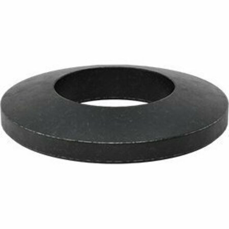 BSC PREFERRED Male Washer for 1 Screw Size Two Piece Black-Oxide Steel Leveling Washer 91131A111